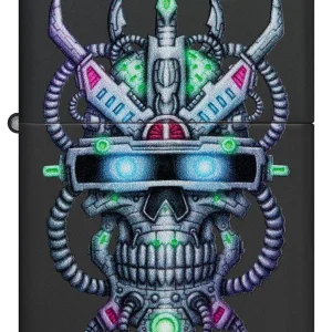 Zippo Lighter - Cyber Skull