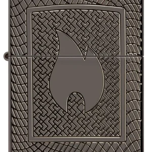 Zippo Lighter - Textured Flame