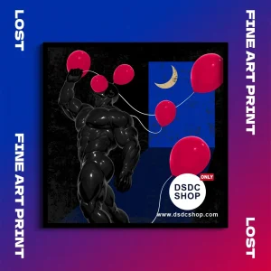 【Merchandise Pre-sale ONLY】 LOST -KINKY GALLERY Skit  Series-Fine Art Print-Studio BS-DSDC SHOP